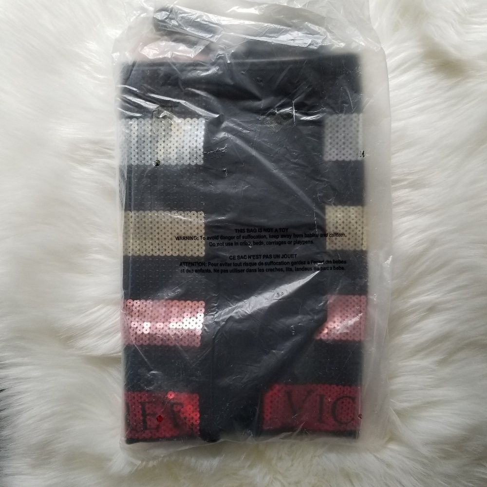 NEW Victoria's Secret Sequin Tote - Picture 4 of 5